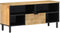 vidaXL - Tv-meubel - 100x33x46 - cm - massief - mangohout - bruin