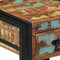 vidaXL - Nachtkastjes - 2 - stuks - 40x40x50 - cm - Massief - Gerecycled - Hout