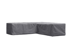 Perel Buitenhoes - Beschermhoes tuinset - L-vormig 250 cm x 250 cm x 70 cm - Grijs