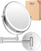 Fraay® Make Up Spiegel - 10x Vergroting - LED Verlichting Dimbaar - Chroom