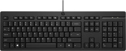 HP 125 - Toetsenbord met kabel - Qwerty UK - Zwart