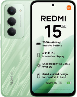 Xiaomi Redmi 15 - Smartphone - 4GB RAM - 128GB - Groen (2023)