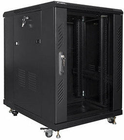 Lanberg FF01-6815-12B - Wandrek Rack - Max. ondersteunt gewicht 800 Kg - Zwart