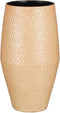 Mica Decorations Morris Ronde Vaas - H45xØ25 cm - Keramiek - Zalm