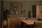 Wanddecoratie - Metaal/teak