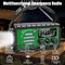 XSY 350 - Noodradio - 20000mAh PowerBank - Zonnepaneel - IPX6 Waterdicht - Groen