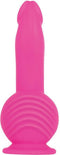 Vibrator met 2 motors en zuignap Evolved -