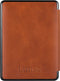 Lunso - Lederen sleepcover hoes - Geschikt voor Kobo Glo / Glo HD / Touch 2.0 (6 inch) - Cognac