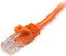 Startech 45PAT1MOR - Netwerkkabel - RJ45 - 1 m - Oranje