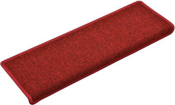 vidaXL - Trapmatten - 15 - st - 65x21x4 - cm - rood