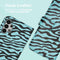iMoshion Hoesje Geschikt voor Samsung Galaxy A32 (5G) Hoesje Met Pasjeshouder - iMoshion Design Bookcase smartphone - Meerkleurig / Black Blue Stripes