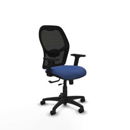 Piqueras y Crespo Alocén - Bureaustoel - Verstelbare hoogte met armleuning - Marineblauw