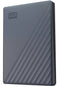 WD My Passport - Draagbare Harde Schijf - 2TB USB-C - Grijs (2024)