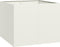 vidaXL - Plantenbak - 100x100x80 - cm - staal - wit