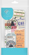 imoshion Hoesje Geschikt voor Samsung Galaxy S21 FE Hoesje Siliconen - imoshion Design hoesje - Meerkleurig / Post Travel
