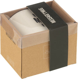 J-Line tas Bericht Best Mom - porselein - wit/zwart