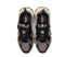 POSH by Poelman GIGI - Dames sneakers - Vetersluiting met chunky zool - Zwart met beige