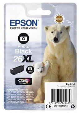 Epson C13T26314012 - Inktcartridge XL - Multipack - IJsbeer (1 stuks)