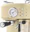 Swan One Touch Espressomachine – Gemalen Koffie & Koffiepads – Creme