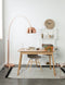 Zuiver Glimps Uitschuifbare Eettafel 120/162x80 cm Hout Naturel