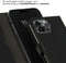 Selencia iPhone 15 Pro Max - Echt Lederen Bookcase - Ruimte voor 3 pasjes - Zwart