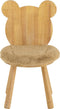 J-Line kinderstoel Kind Beer - hout - naturel