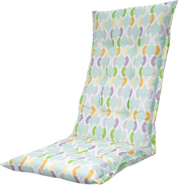 Kussen hoge rug ca.123x50cm Outdoor+ Trivia mint