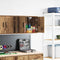 vidaXL - Garage - wandkast - bewerkt - hout - oud - hout