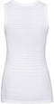 ODLO SUW Top Crew Neck Singlet - Naadloos - Ademend - White - Vrouwen - Maat XS