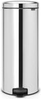 Brabantia NewIcon Prullenbak - 30 liter - Pedaalemmer - Brilliant Steel