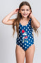 Zwempak voor Meisjes Minnie Mouse Donkerblauw