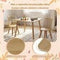 Coast Kindertafel met 2 Stoelen - Naturel - 60 x 60 x 43,5 cm