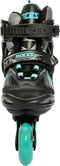 Roces Moody TIF - Inline Skates - Verstelbaar 36-40 - Zwart Mintgroen