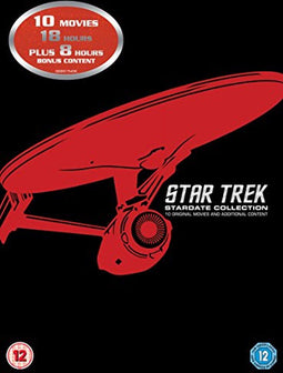 Star Trek - Movies 1-10 - DVD box set met 12 discs - Inclusief 8 uur bonusmateriaal