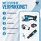 Vesto® Draadloze Heggenschaar - Incl. buxusschaarmes en grasschaarmes - 21V lithium-ion accu - Lichtgewicht en ergonomisch (2 stuks)