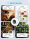 WLAN Hygrometer Thermometer Indoor, inclusief een Hub, slimme temperatuur- en vochtigheidssensor met