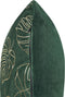 DELICIOSA - Sierkussen set van 2 - Donkergroen - 45 x 45 cm - Fluweel