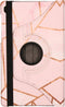 iMoshion Tablet Hoes Geschikt voor Samsung Galaxy Tab A7 Lite - iMoshion 360° Draaibare Design Bookcase - Roze /Pink Graphic