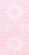 vidaXL - Buitenkleed - 80x150 - cm - PP - roze