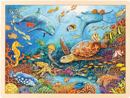 Goki Houten Legpuzzel Great Barrier Reef, 96st.