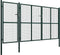 vidaXL - Poort - 400x150 - cm - staal - groen