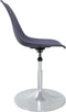 vidaXL - Eetkamerstoelen - draaibaar - 4 - st - PP - lila