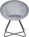 Eetkamerstoel FLOBY II Fluweel Lichtgrijs