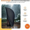 Goliving Parasolhoes - Zweefparasol - Waterdicht - Tot 400cm - Zwart