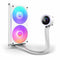 NZXT Kraken Plus 240 - AIO CPU-koeling - LCD-scherm - Wit