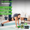 Tunturi Balans Bord - Balance board - Handgrepen - Groen/Zwart