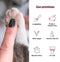 Méanail Deluxe Kit - Gel nagellak - 48W LED lamp en accessoires - Basic Nude (30-delig)