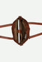 Burkely Vintage Jade - Laptoptas 14 inch - Leer - Cognac
