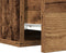 vidaXL - Nachtkastjes - 2 - stuks - Wandgemonteerd - Oud - Hout - 35x35x20 - cm