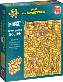 Jan van Haasteren - Legpuzzel Expert 4 Overal cadeautjes - 500 stukjes